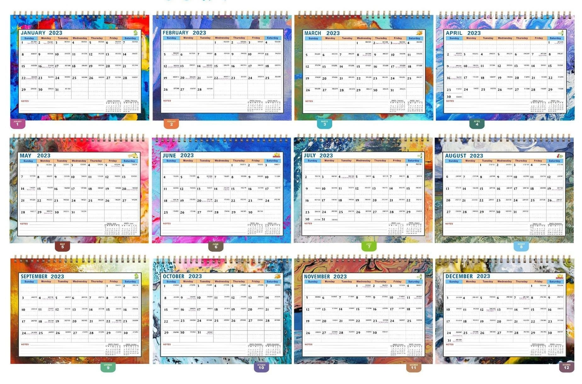 2023 Desk Calendar 3