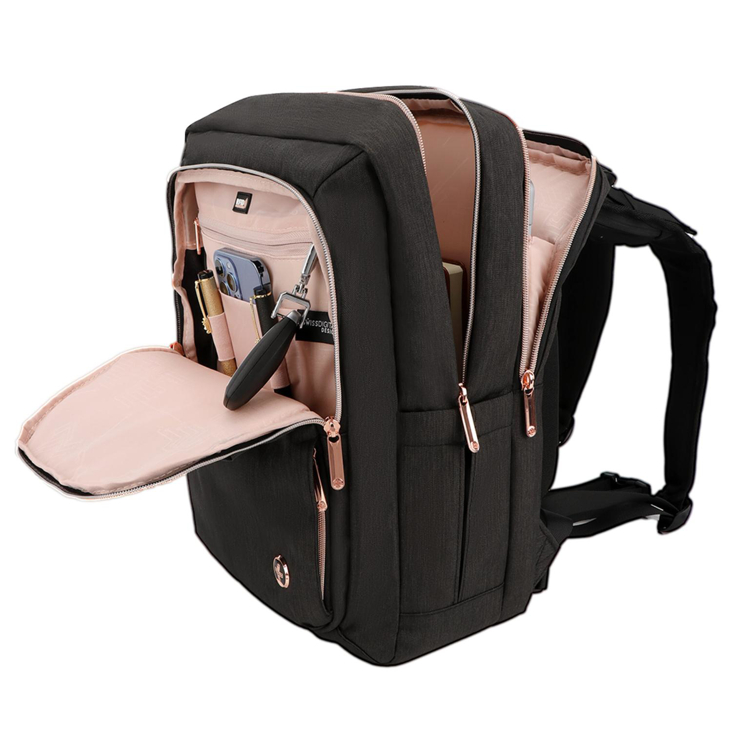 SwissDigital® Katy Rose Massage Large Travel Backpack 5