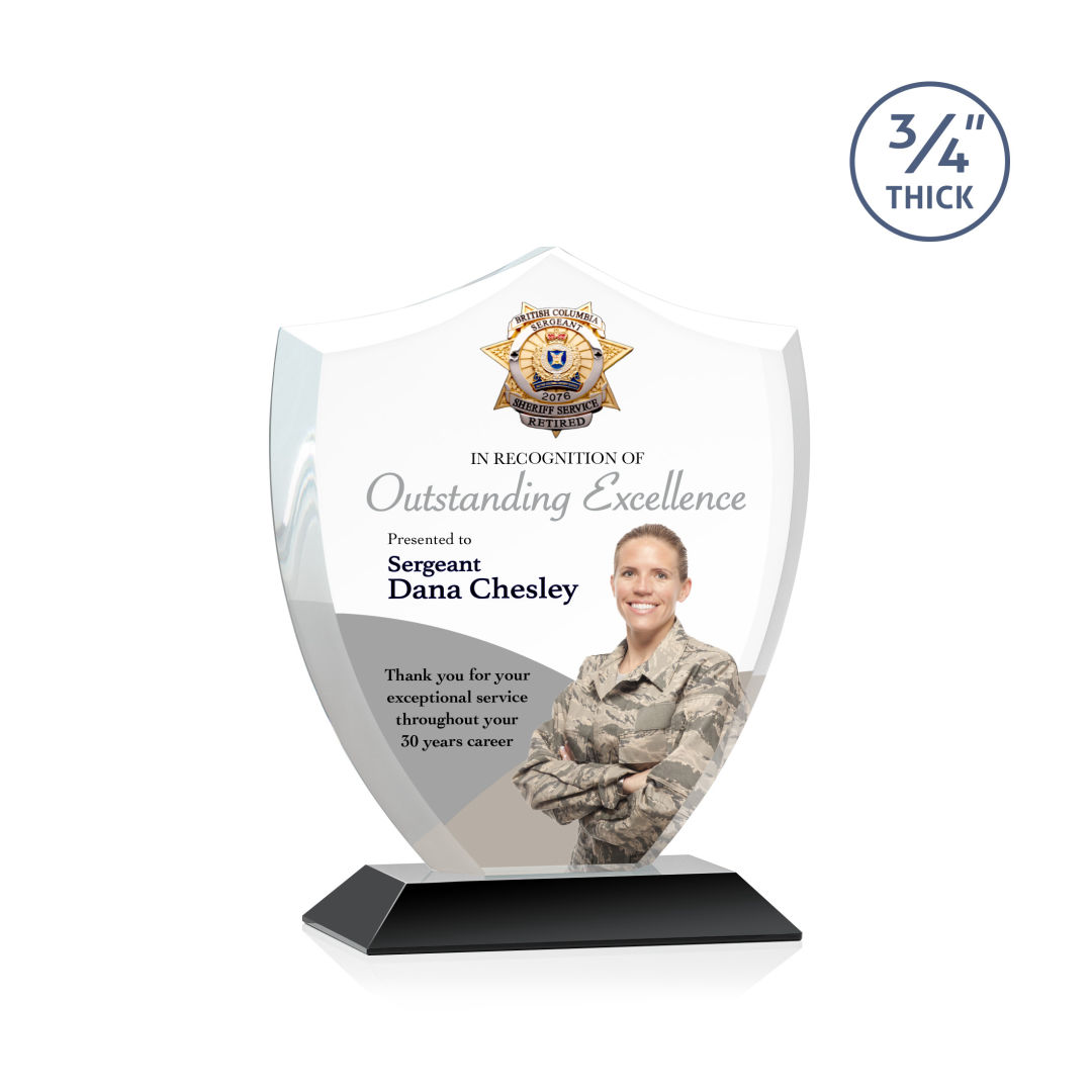Scudo Shield VividPrint™ Award - Black 7