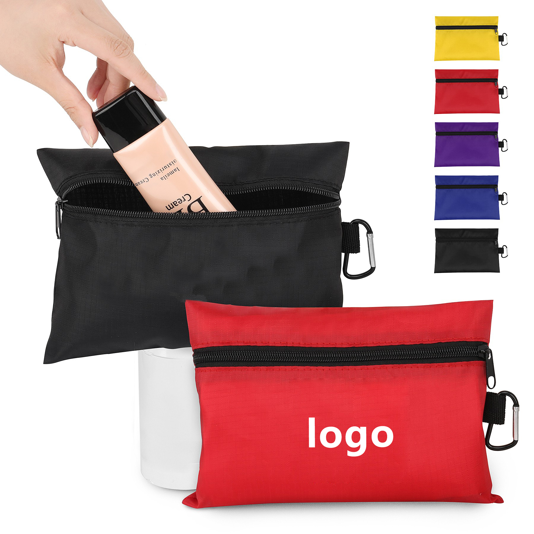 Rip Stop Utility Zipper Pouch 2