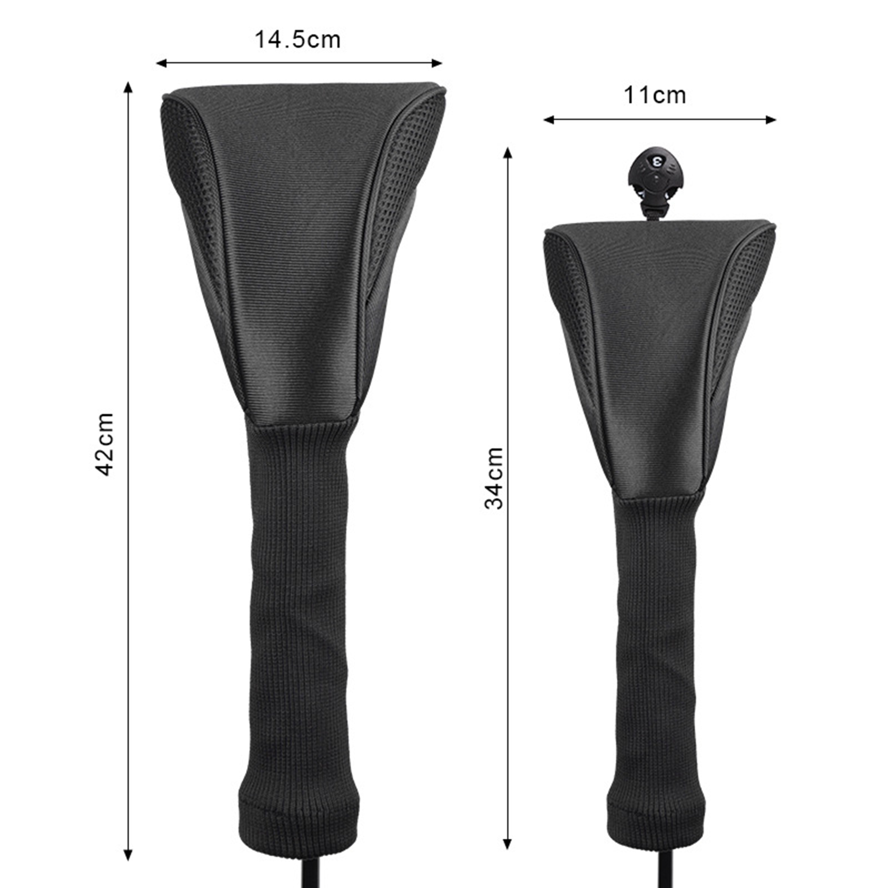 Golf Club Head Covers 3Pcs Set 2