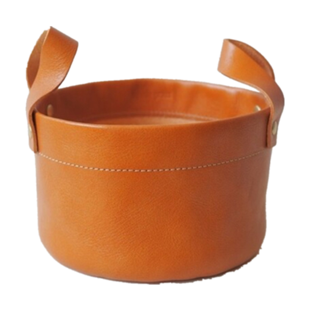 Leather Flower Pot Planting Gardening Pot 2