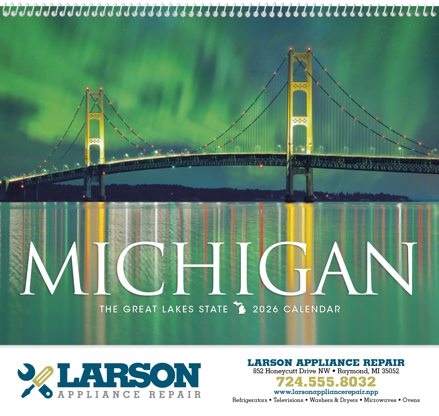 Triumph® Calendars Michigan Calendar 2