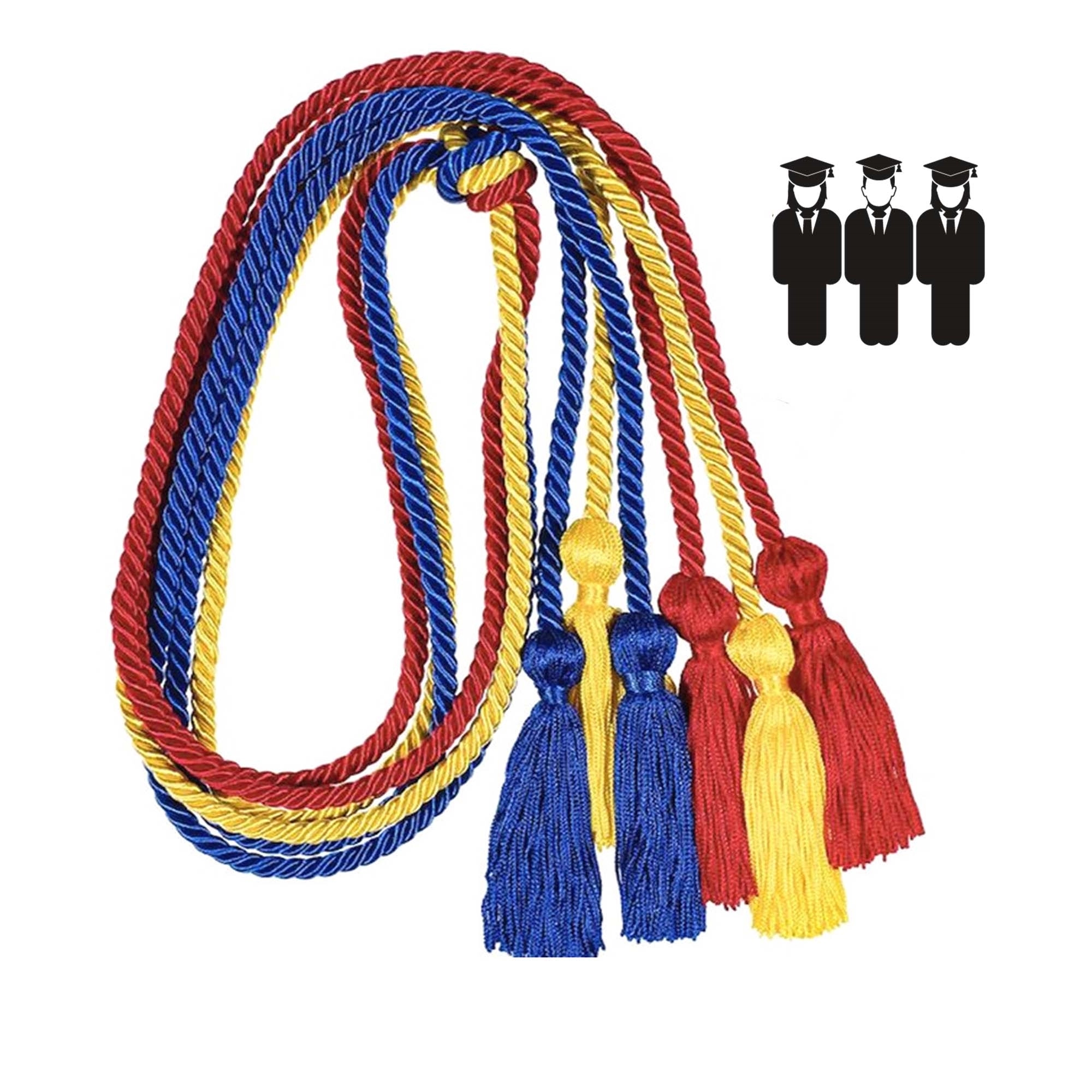 Twisted Graduation Honor Cords MOQ50