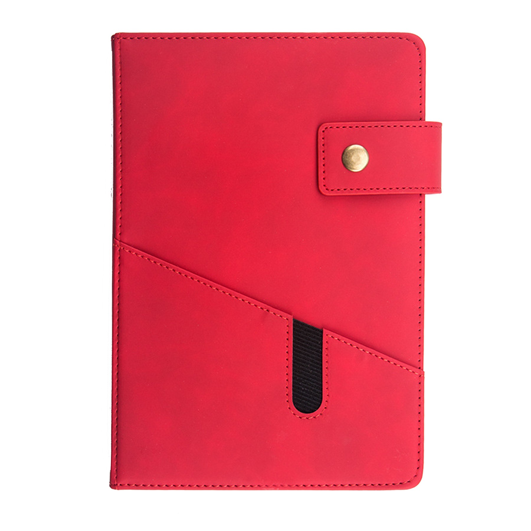 Magnetic Clasp Notebook with 2 Pockets 3
