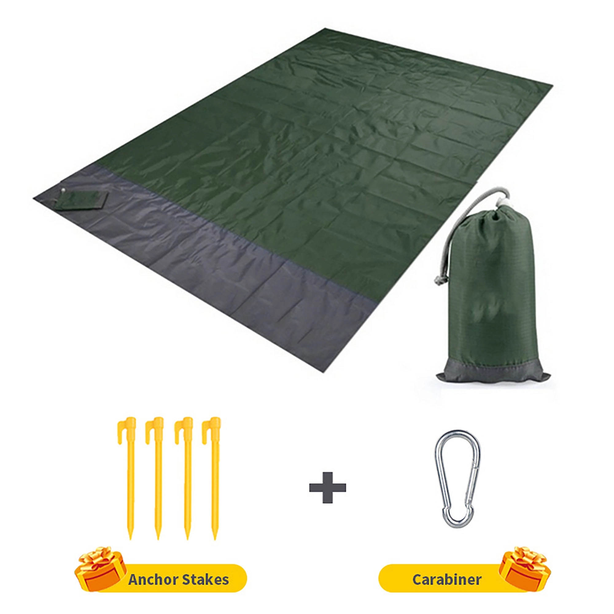 Outdoor Picnic Moisture Proof Beach Blanket MOQ 100Pcs 14