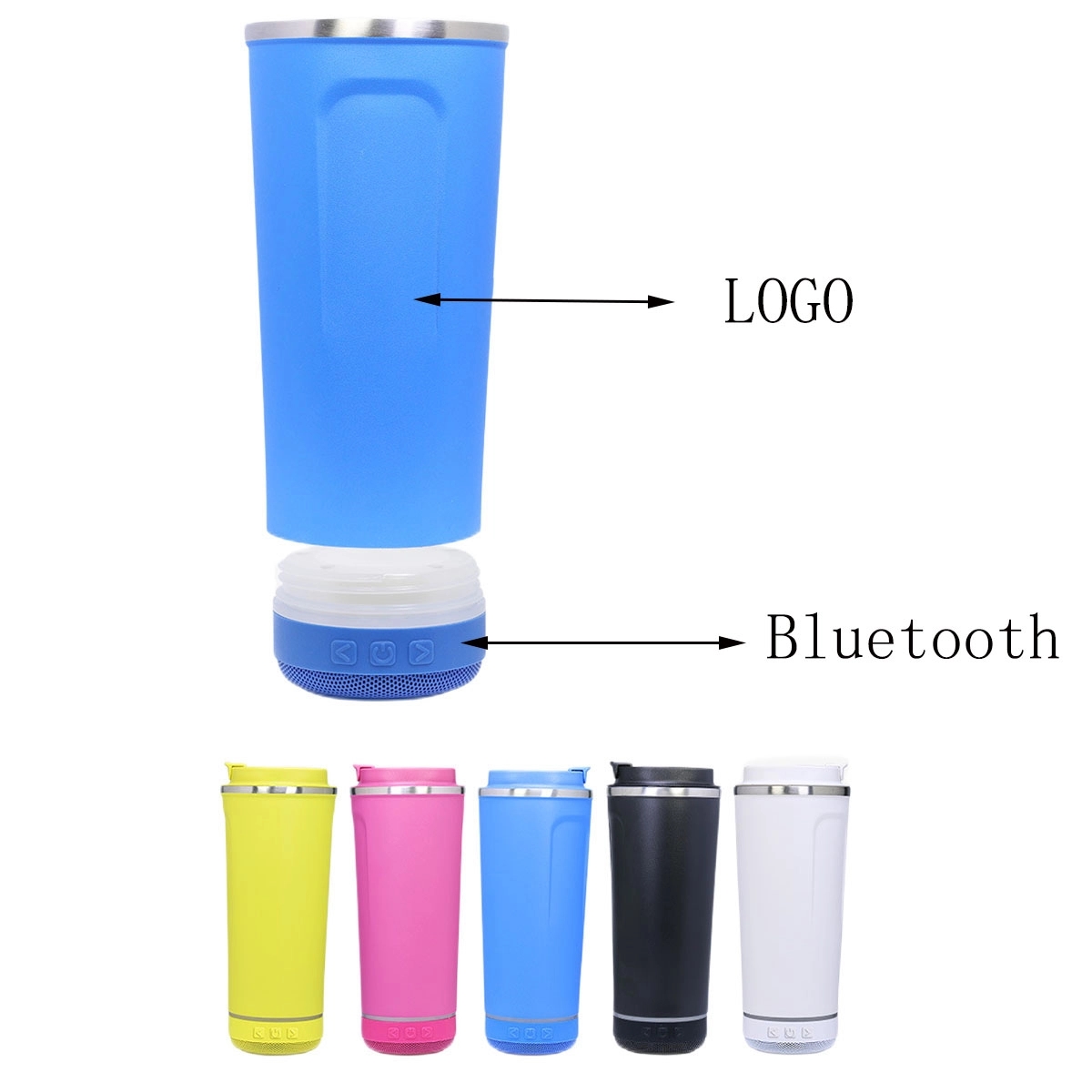 18OZ Coffee Mug With Smart Bluetooth 4