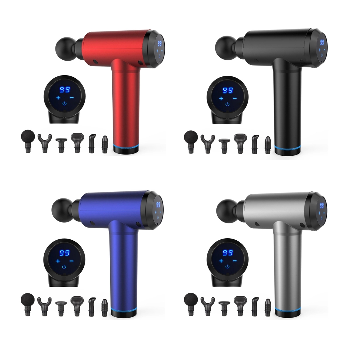 Lcd Display Massager Muscle Gun 5