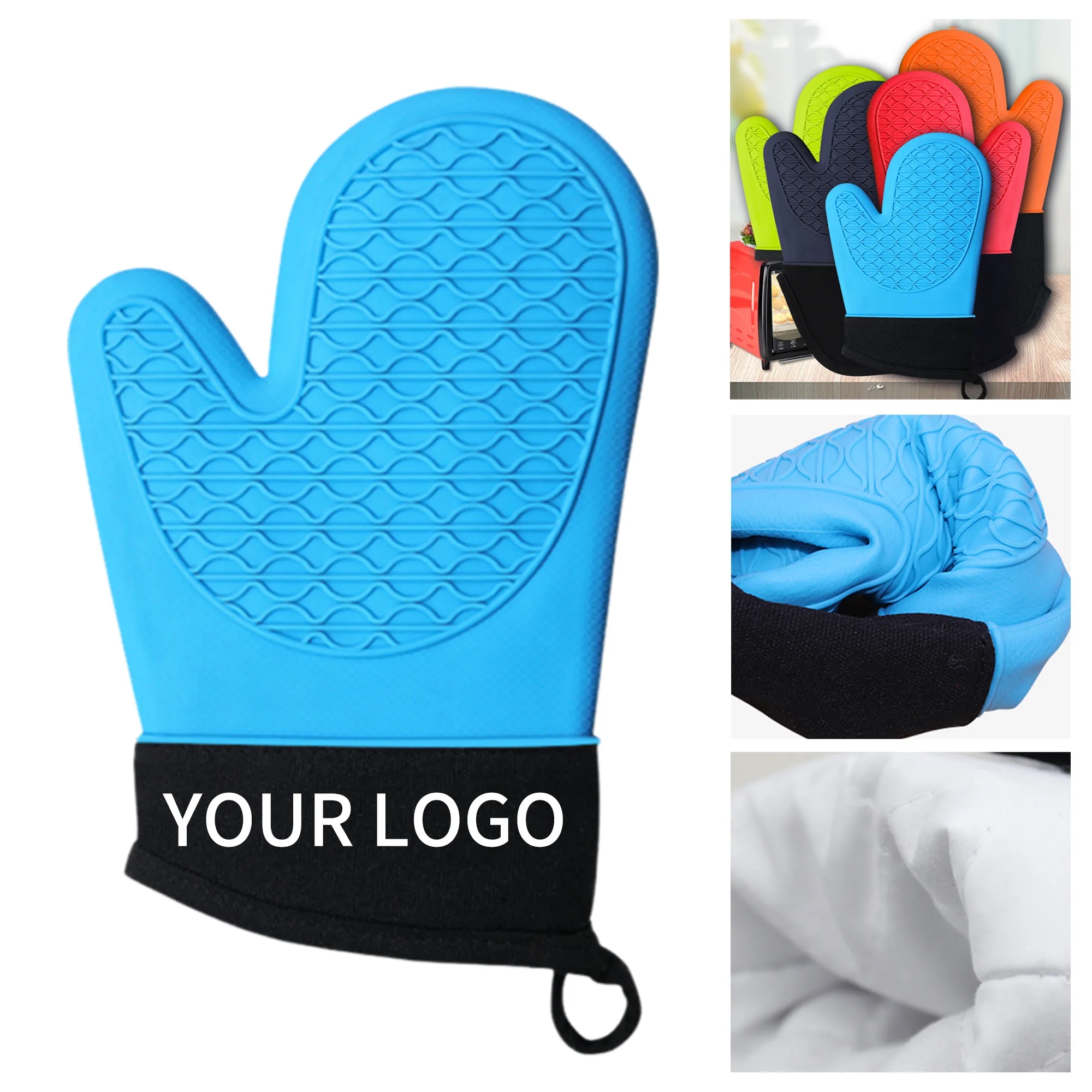 Heat-Resistant Oven Mitts 9