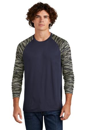 Drift Camo Colorblock Long Sleeve Tee