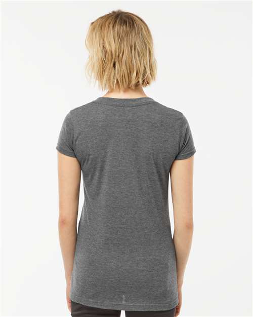 Women's Poly-Rich V-Neck T-Shirt - 244 11