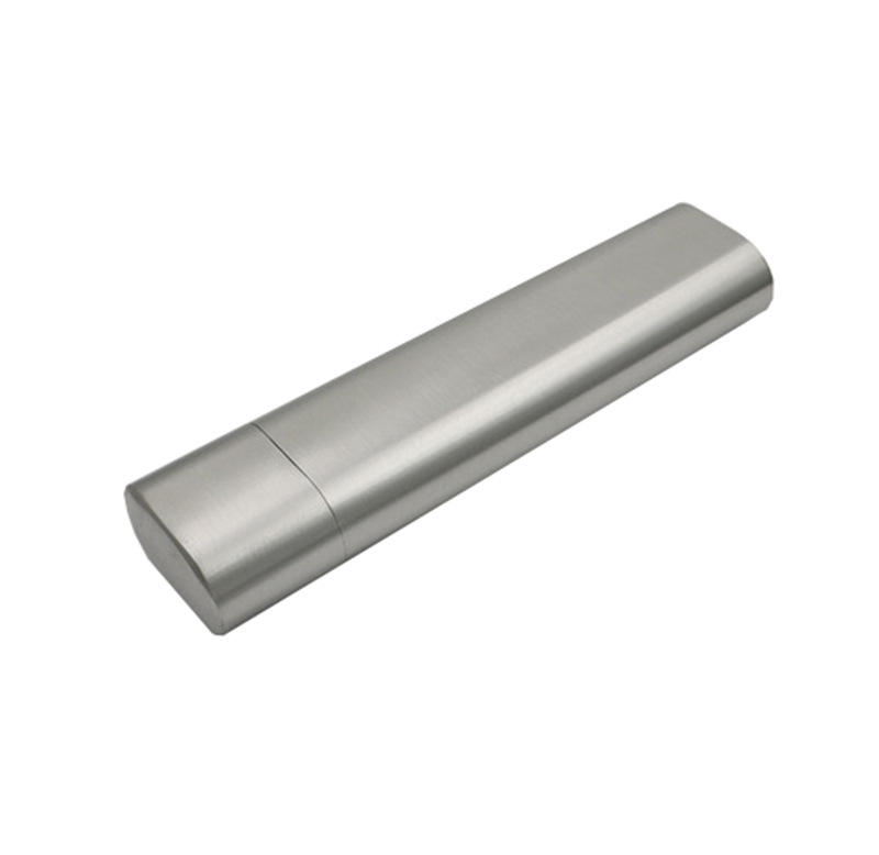 Single Tube Thickened Stainless Steel Cigar Holder Humidor 3