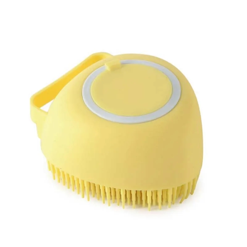 Soft Silicone Pet Shampoo Massage Shower Brush 2