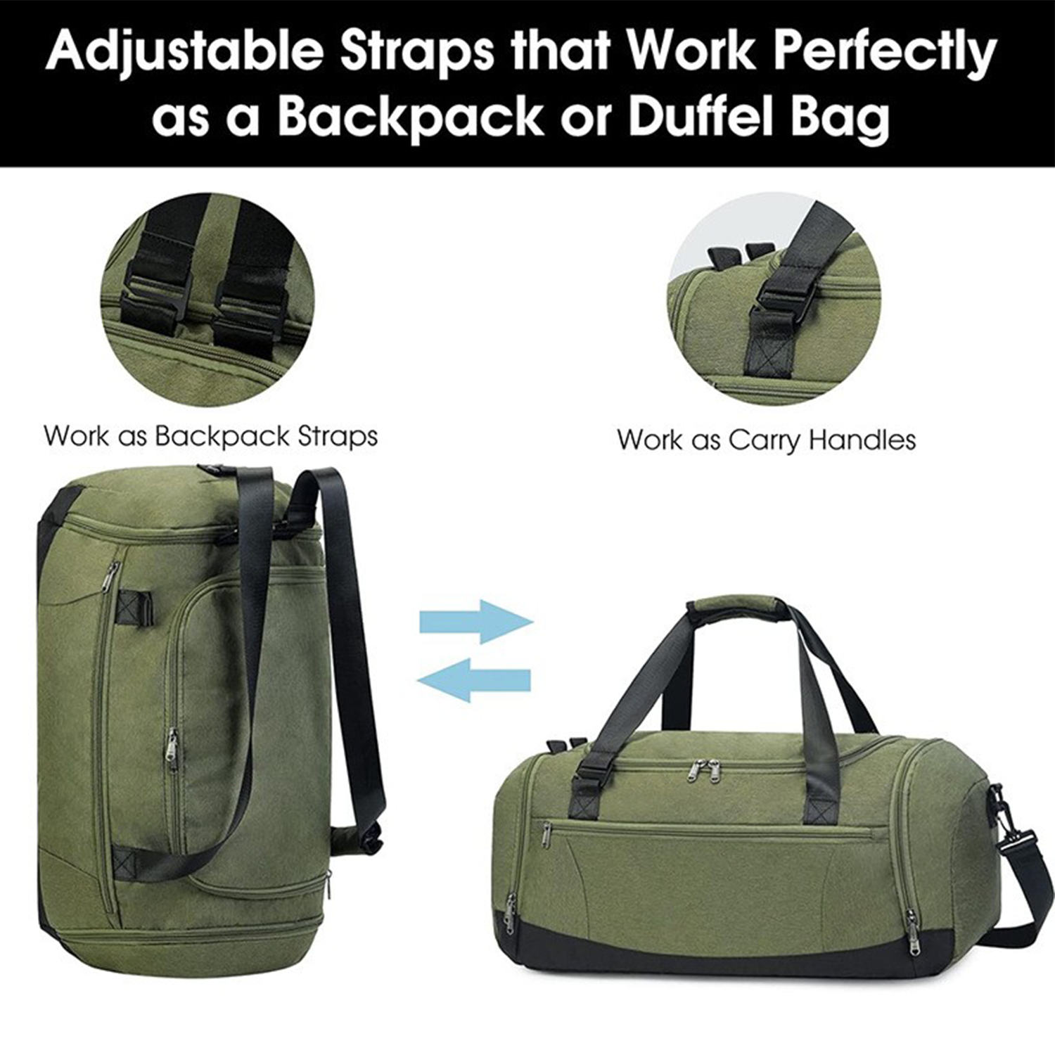 Outdoor Travel Fitness Duffel Bag 5