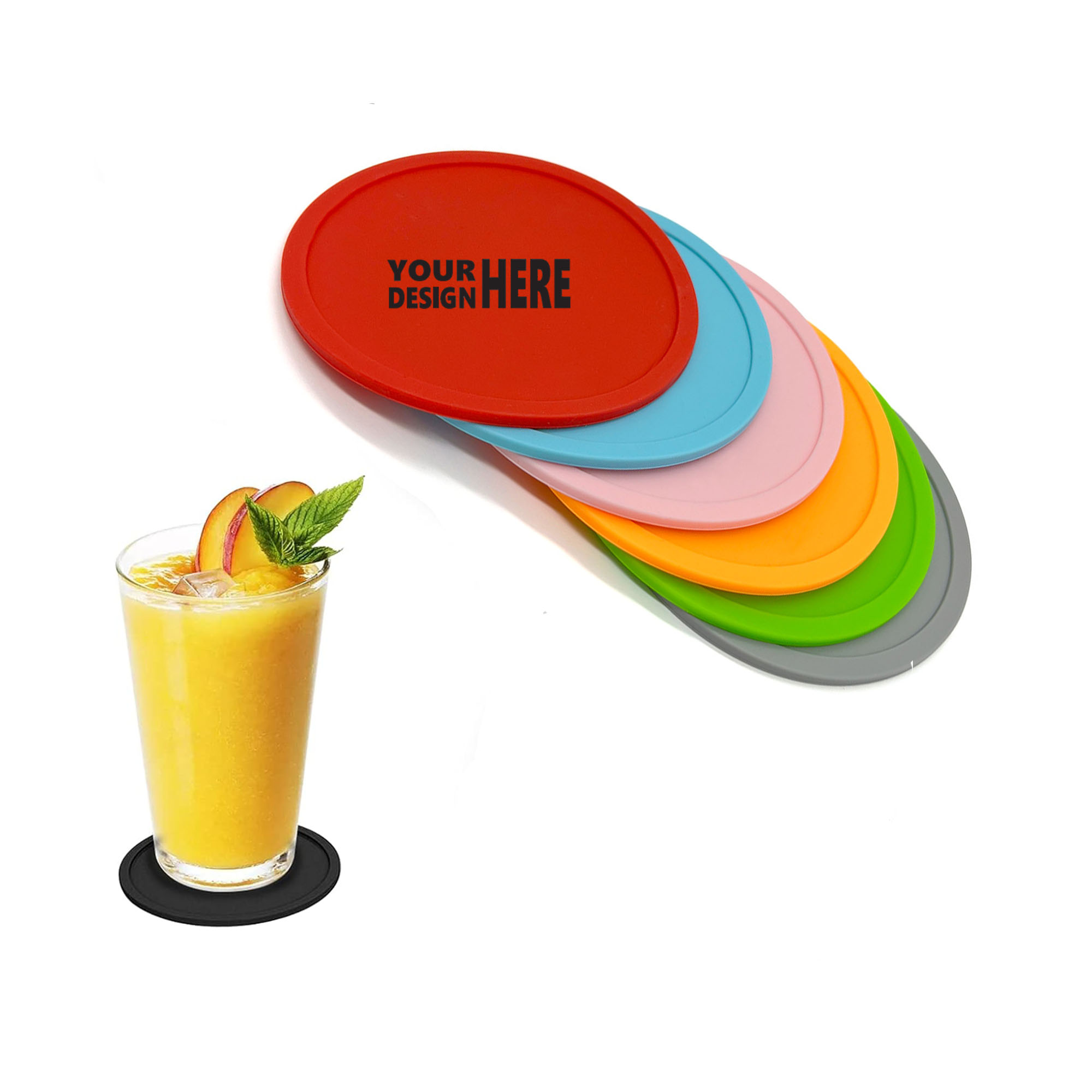 Anti-Slip Reusable Drink Coaster 1