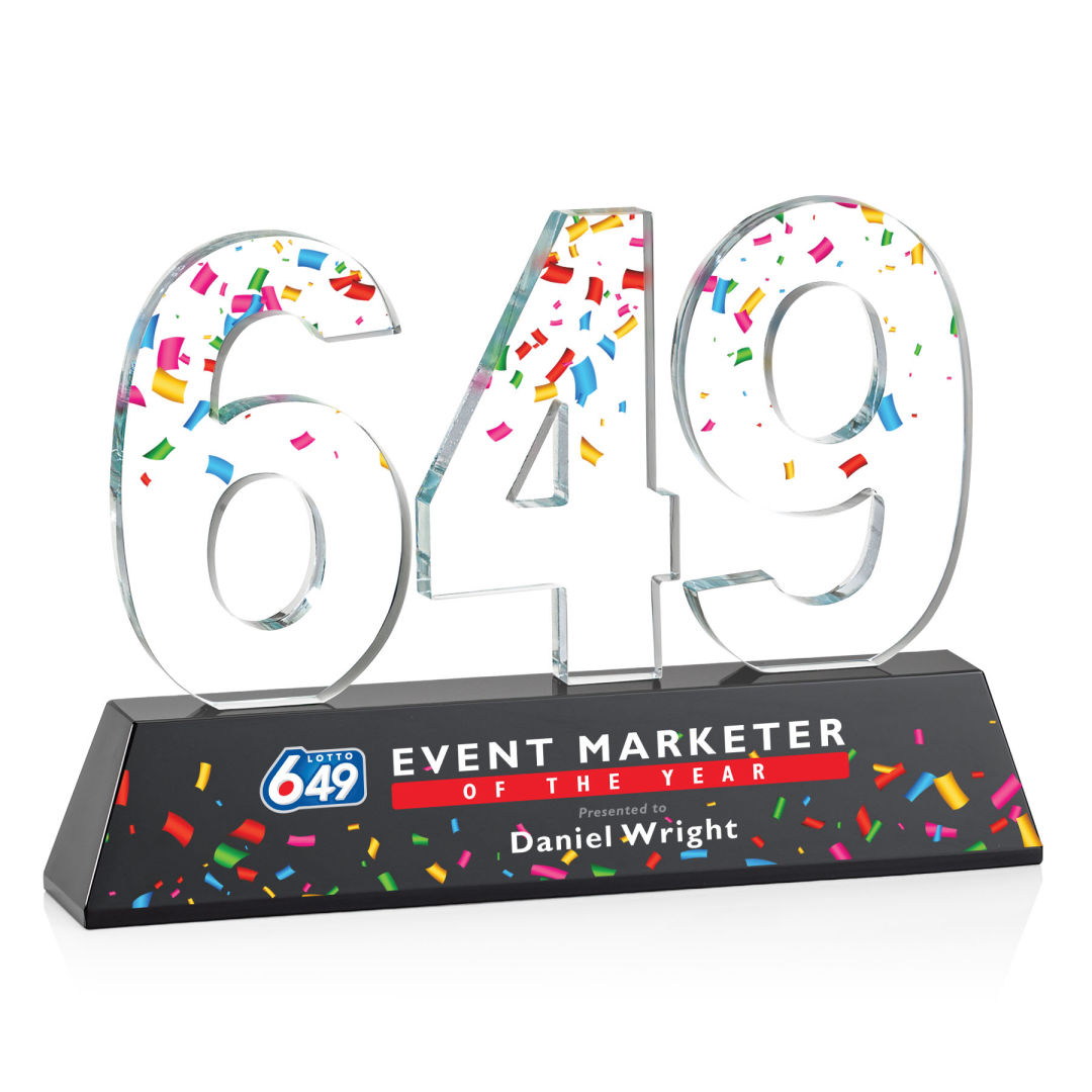 Milestone Optical VividPrint™ Award - Black 17