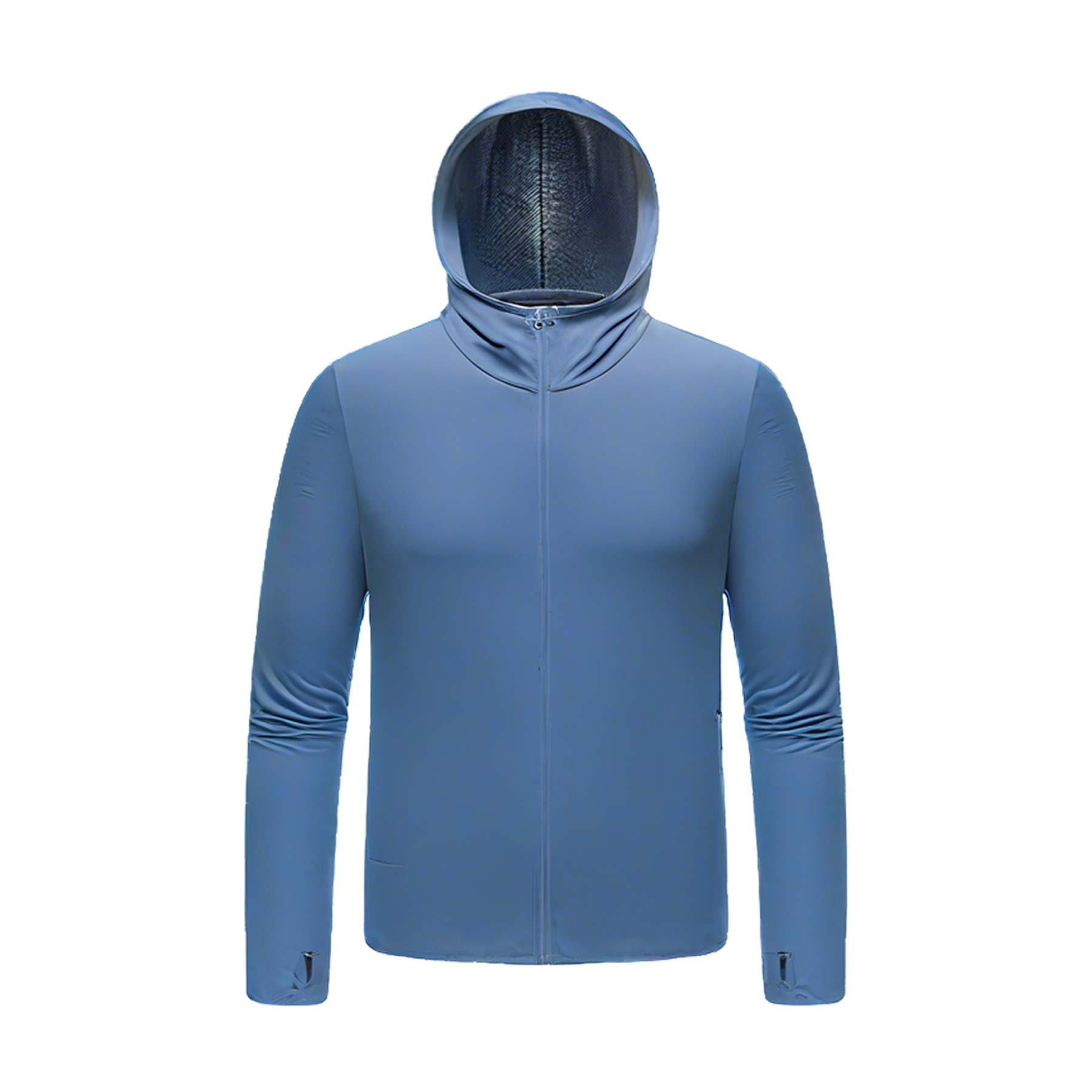 UPF 50+ Long Sleeve Sun Protection Zip Up Hoodie 5