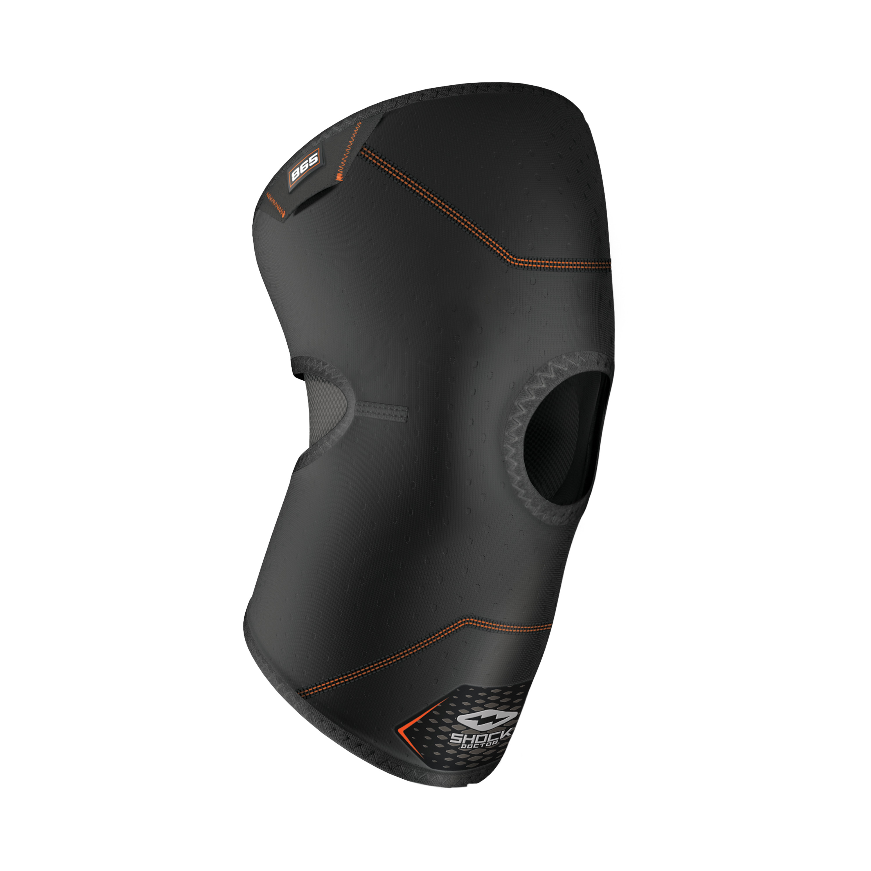 Knee Slv/Open Patella Blk 2