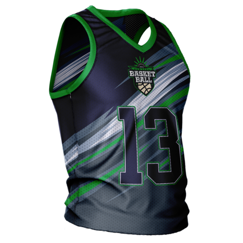 Unisex and Kids' Sublimation Basketball Jersey - Butterfly 7