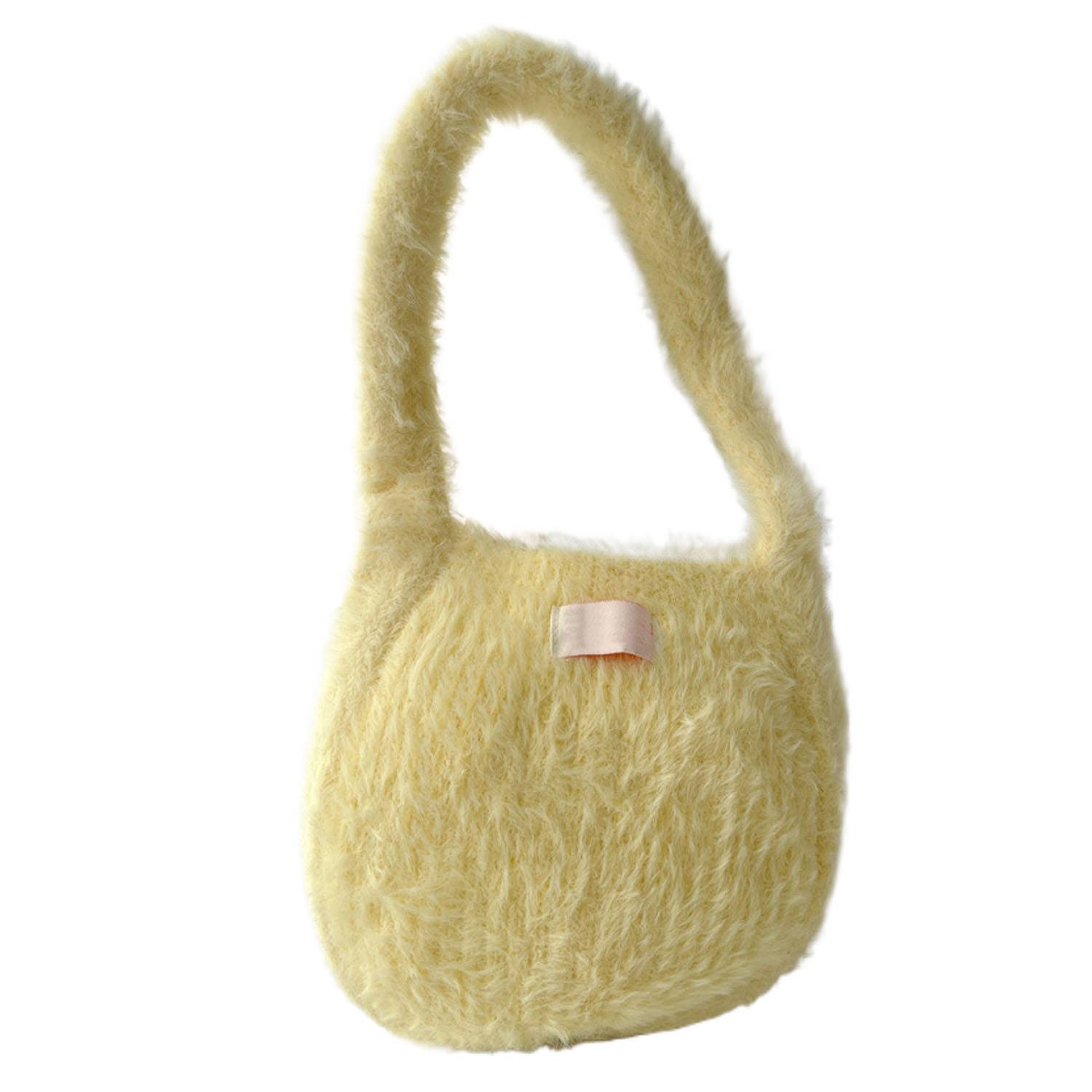Polyester Knitted Tote Bag, custom tote bag with logo imprint 2