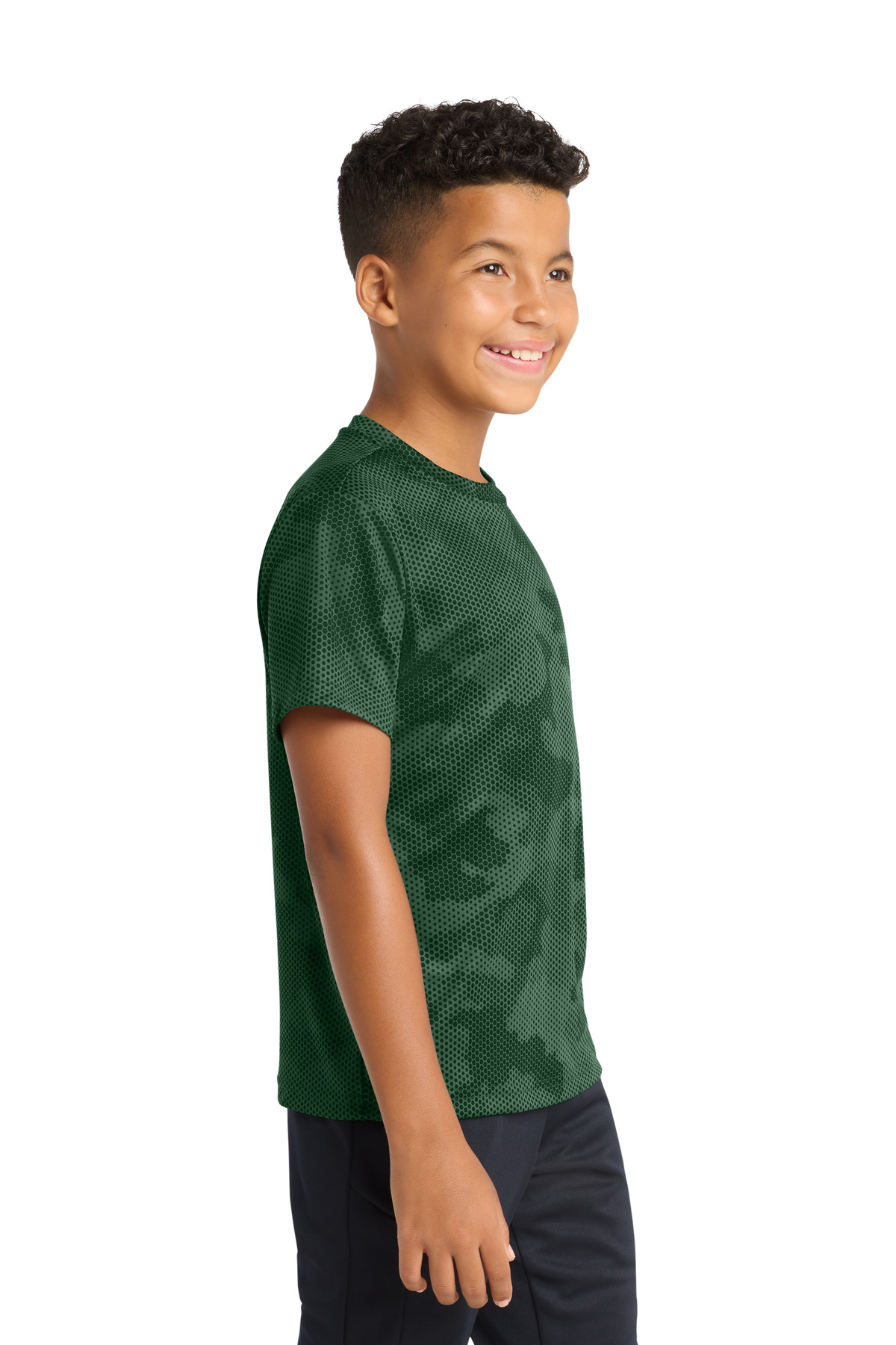 Sport-Tek Youth CamoHex Tee. YST370 16