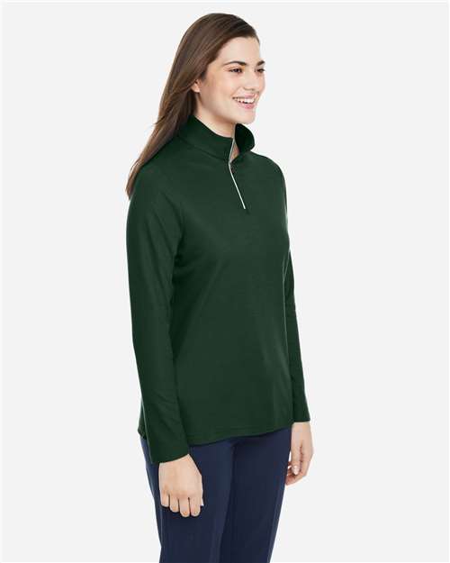 Women's Fusion ChromaSoft™ Pique Quarter-Zip Pullover - CE405W 27
