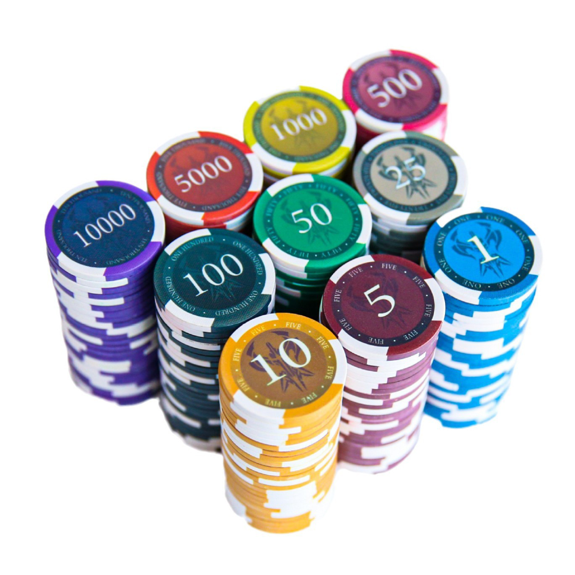 Ceramic Poker Chips 2