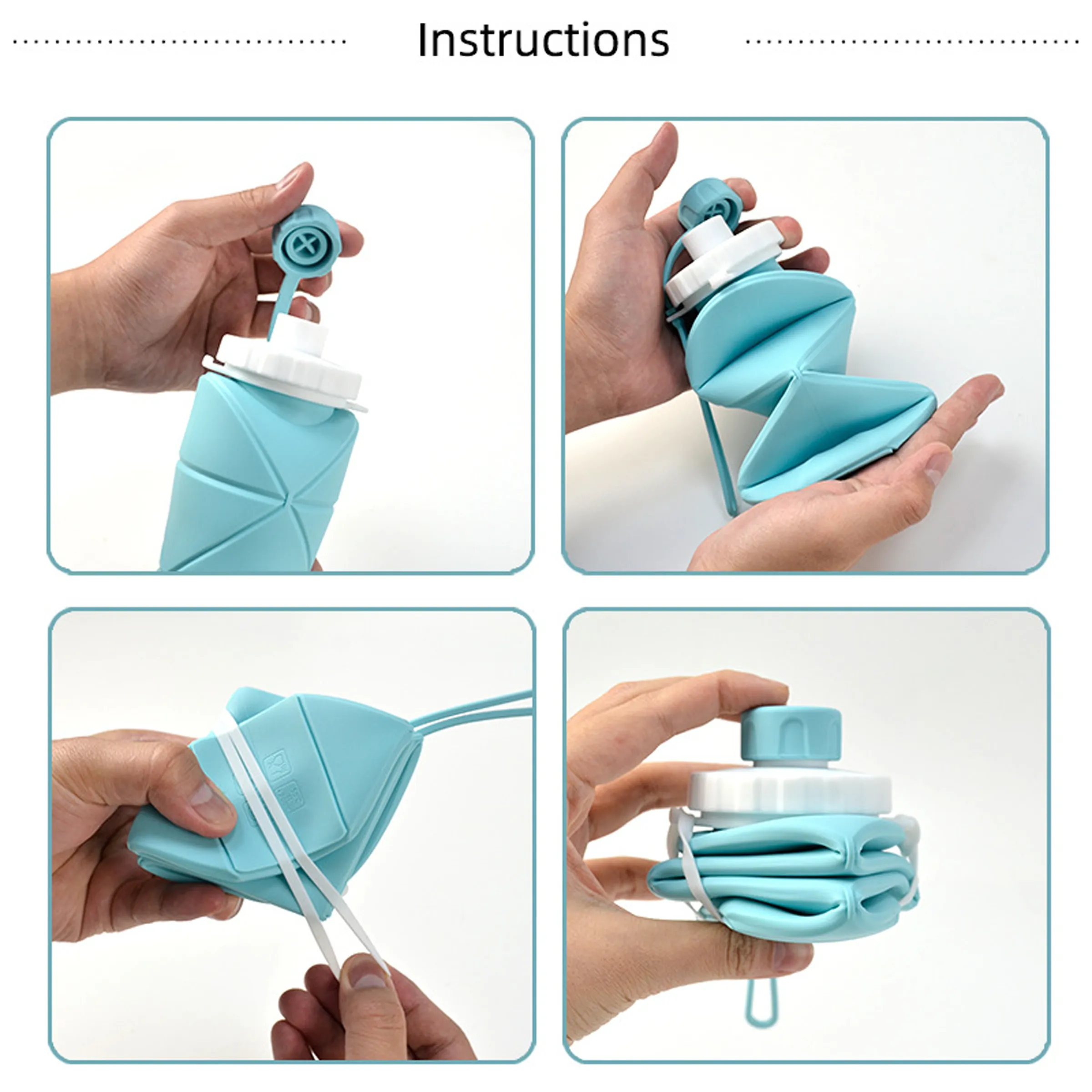 Silicone Collapsible Waterproof Travel Cup 9