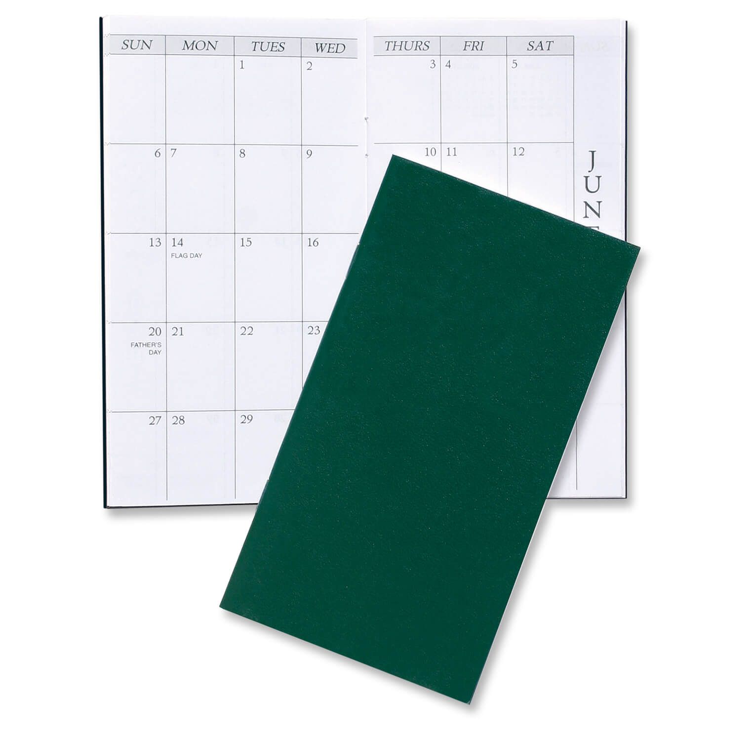 Monthly Pocket Planner - Leatherette 30