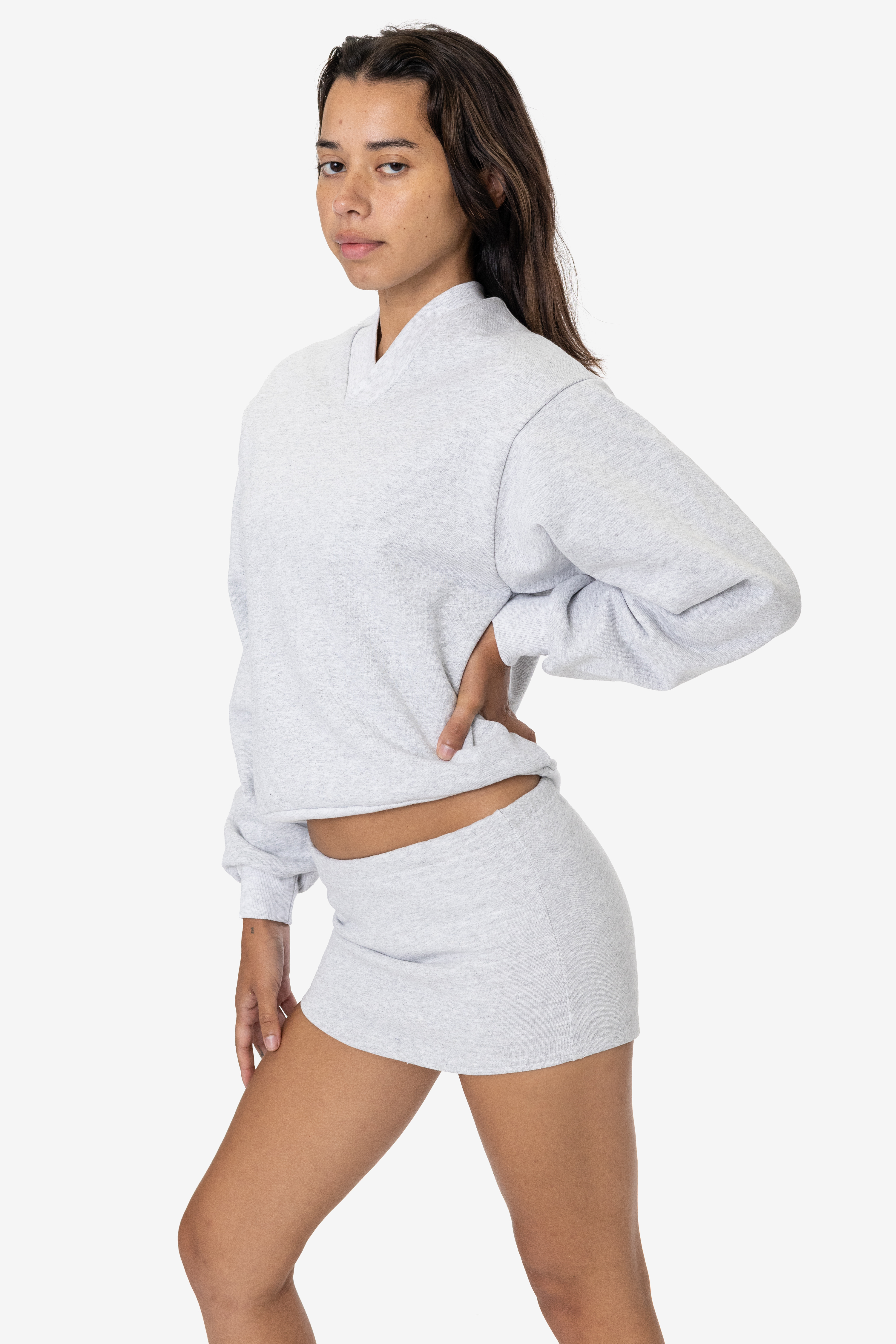HEAVY FLEECE MINI SKIRT 7