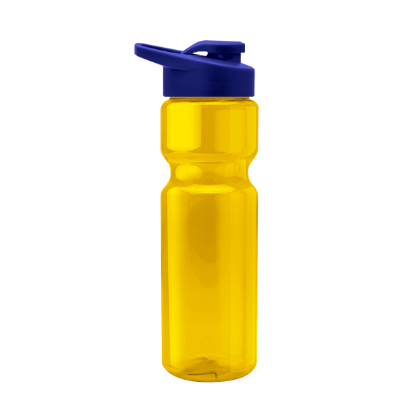 Blazer 28oz Transparent Bike Bottle w/Drink-thru Lid 1776