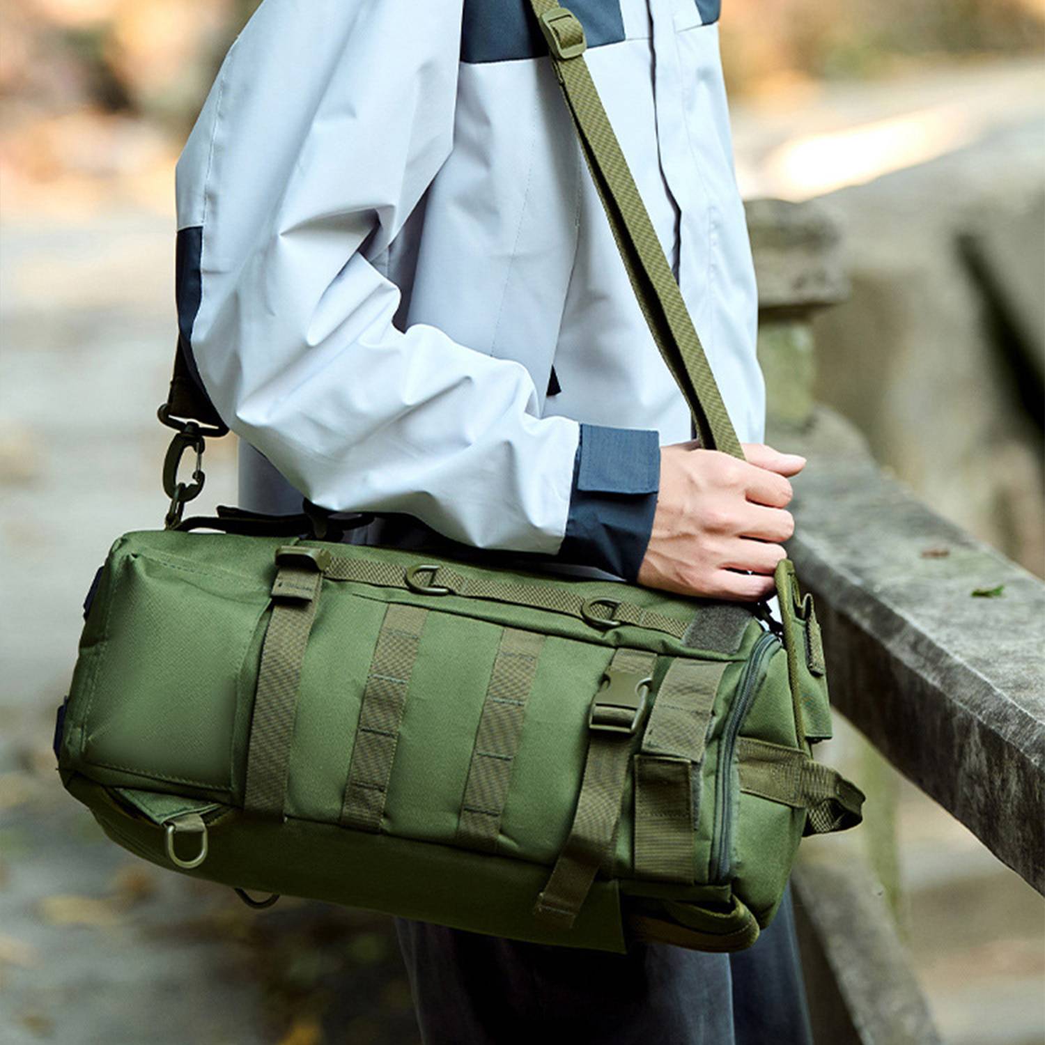 Large Capacity Oxford Outdoor Backpack w/ Pockets 14