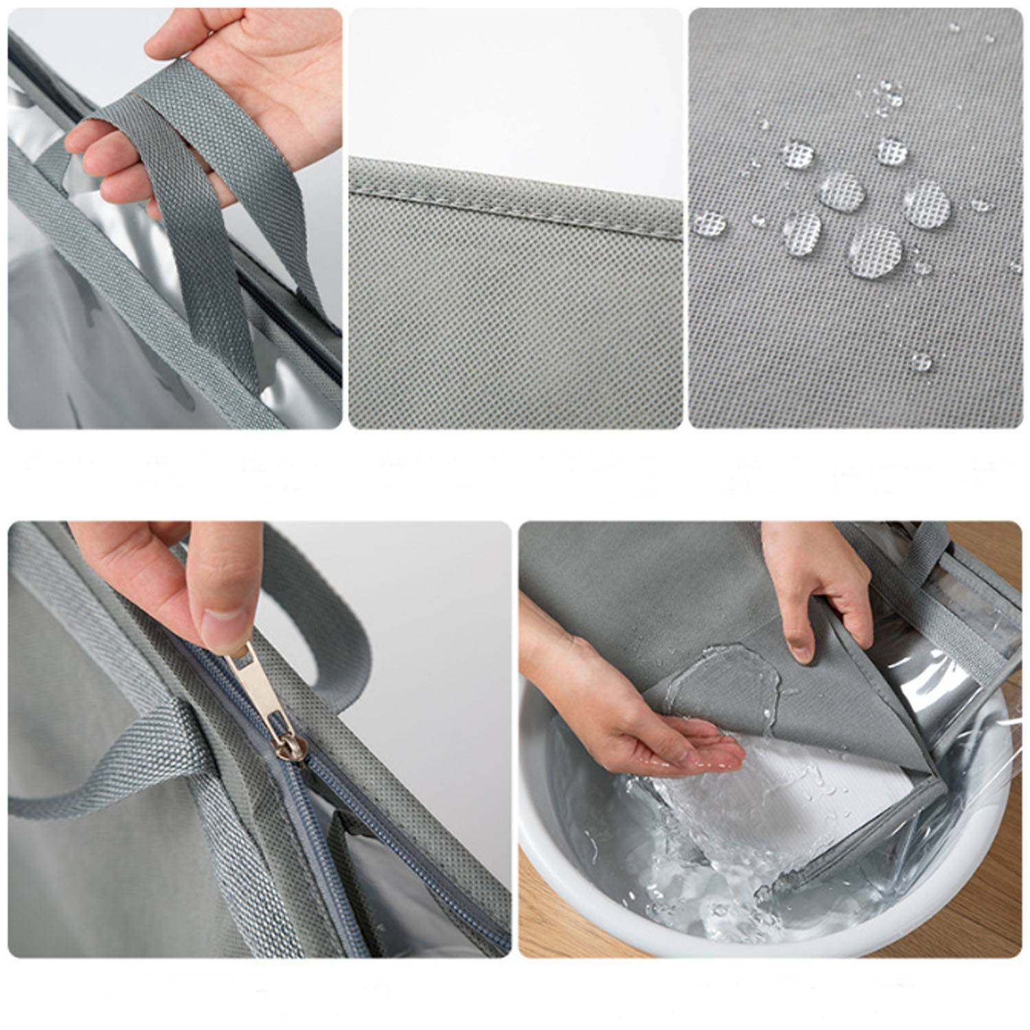 PVC Transparent Dustproof Waterproof Storage Bag 7