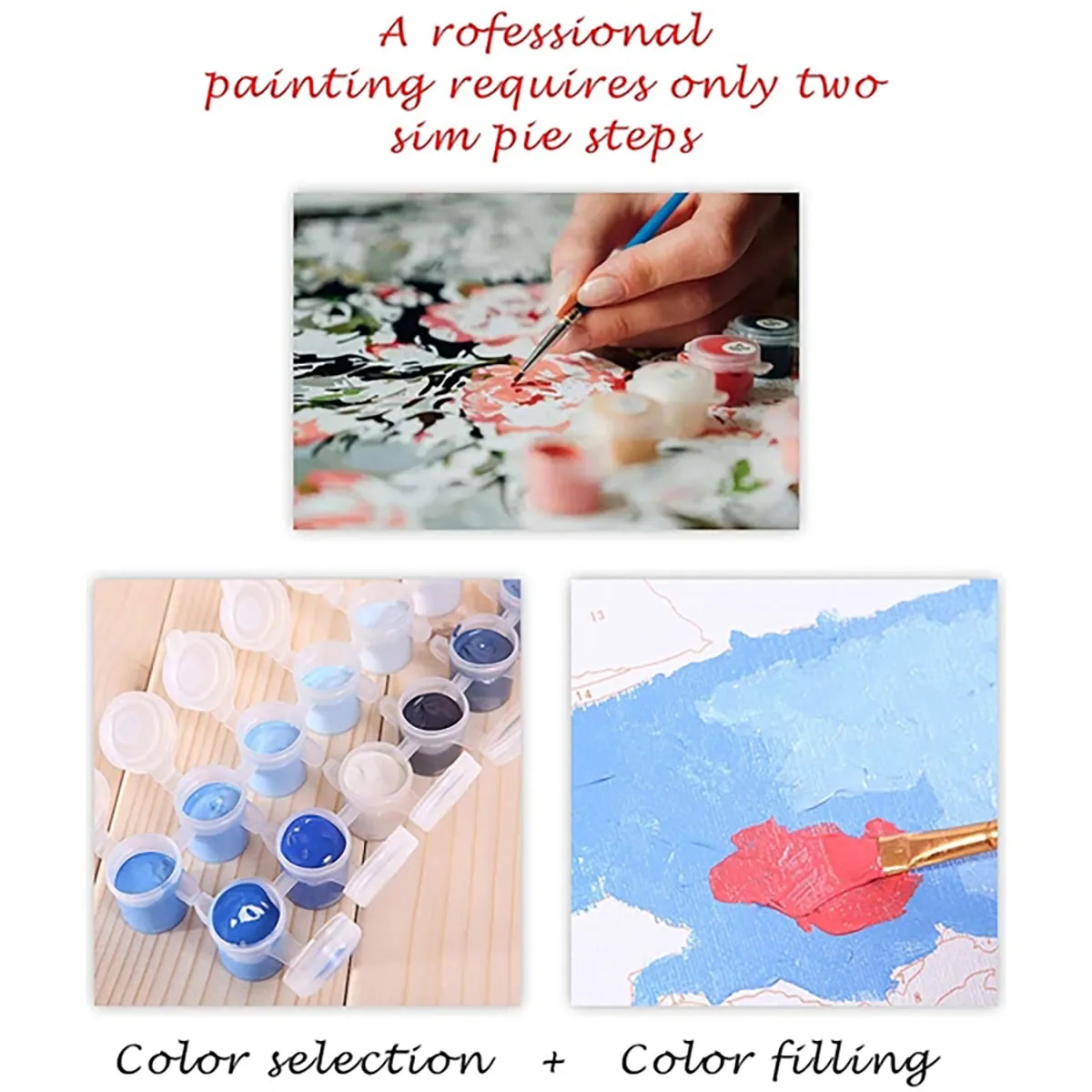 Custom DIY Painting by Numbers Kit 4