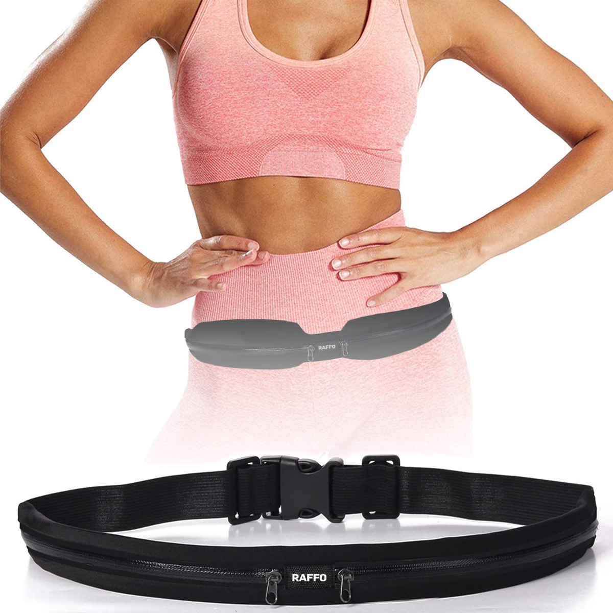 Double Pocket Sport Fanny Pack 2