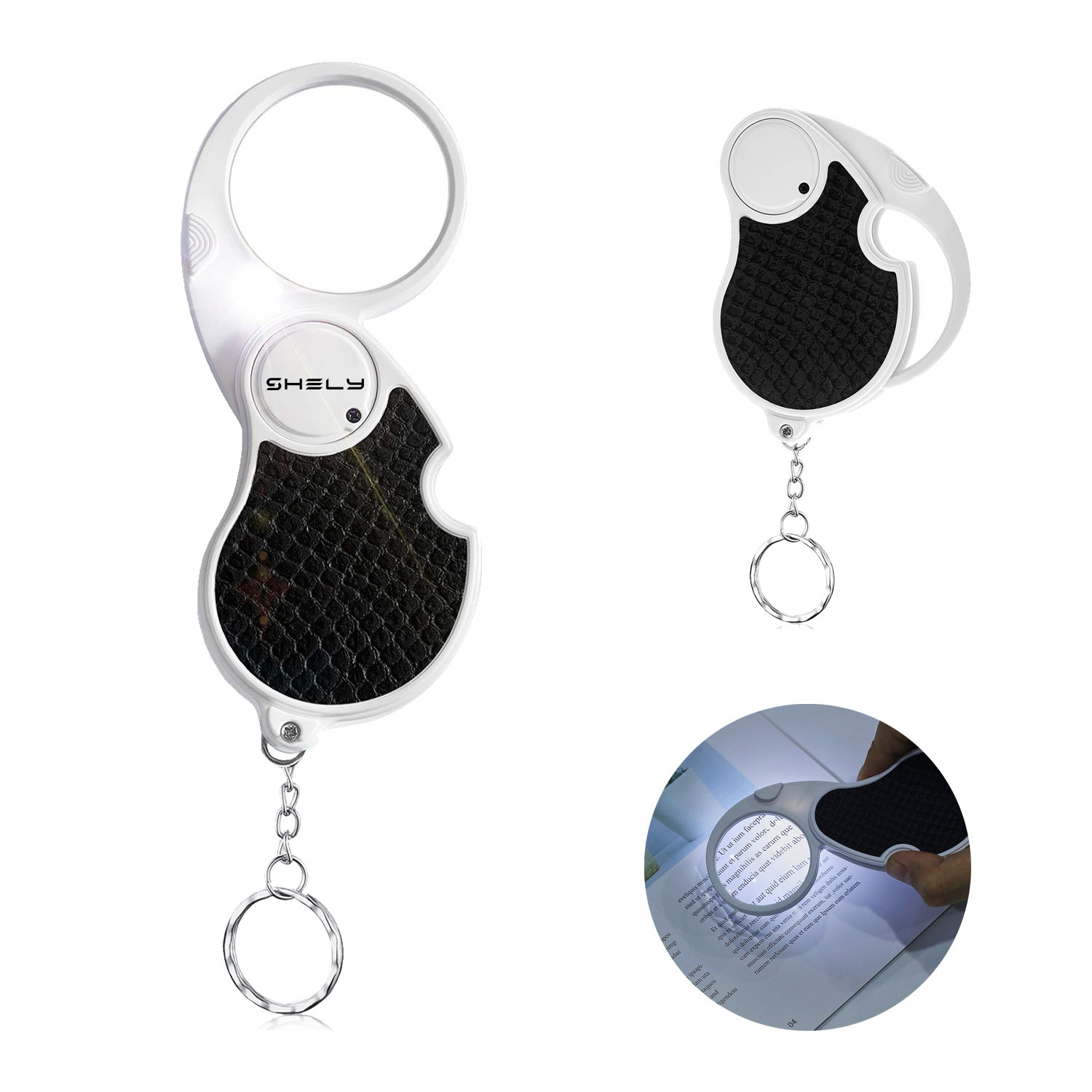 5X Pocket Magnifying Glass 20