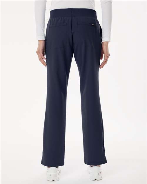 Women's Petite Sizes Xenos Essential Knit-Waist Scrub Pants - W20001P 27