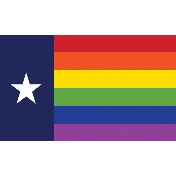 Texas Pride Premium Car Flag 2