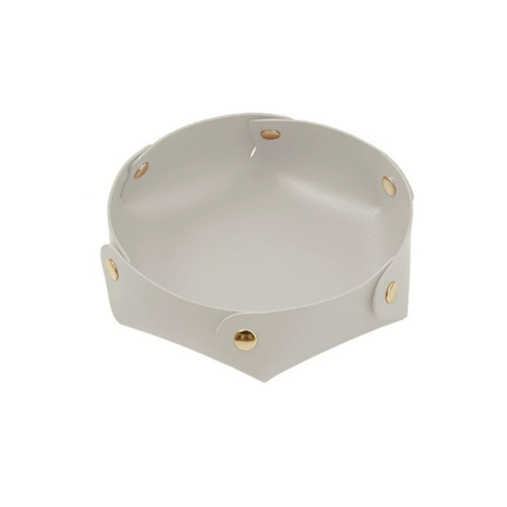 6.89?Foldable PU Leather Desk Sundries Storage Tray 3