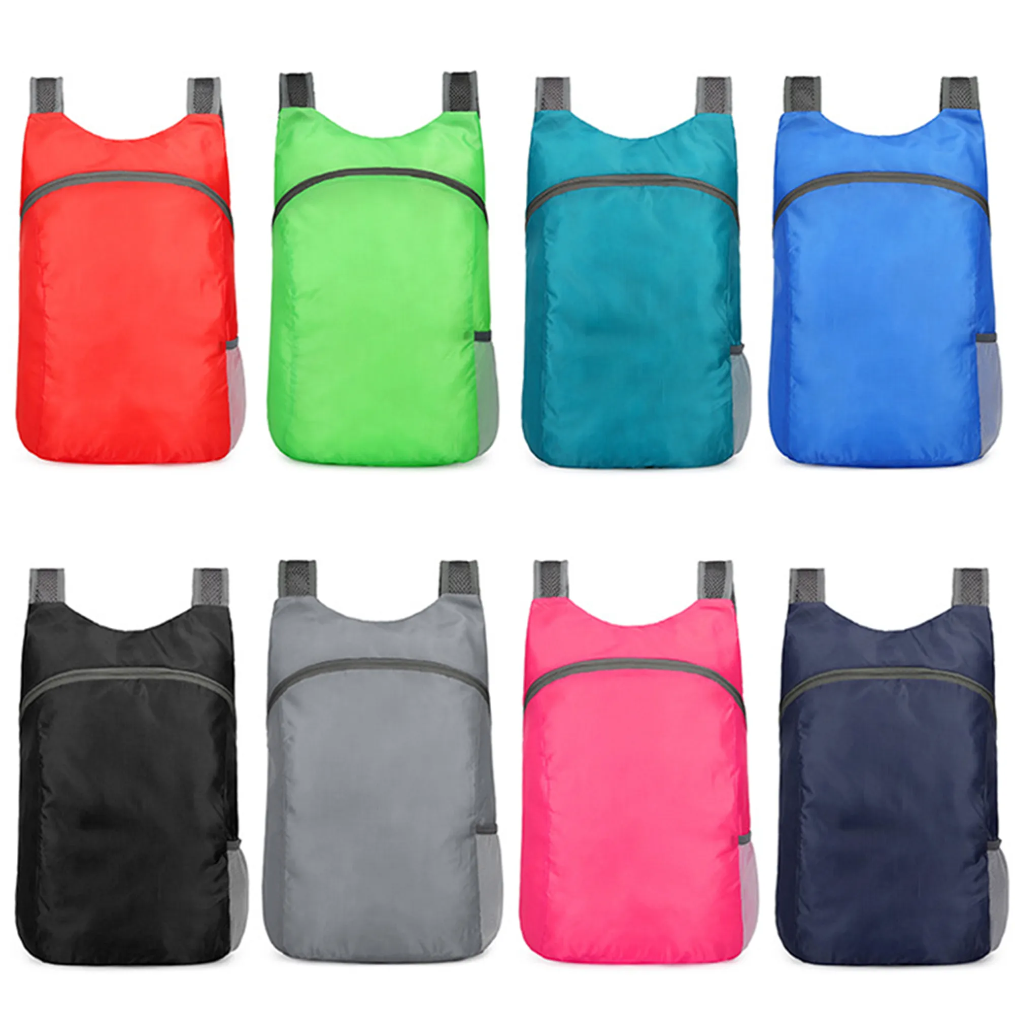 MOQ50 68oz Foldable Waterproof Oxford Backpack 5