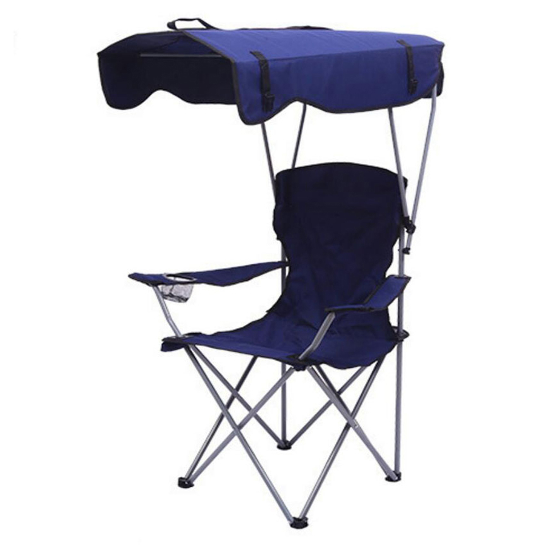 Heavy Duty Canopy Lounge Chair with Sunshade 2