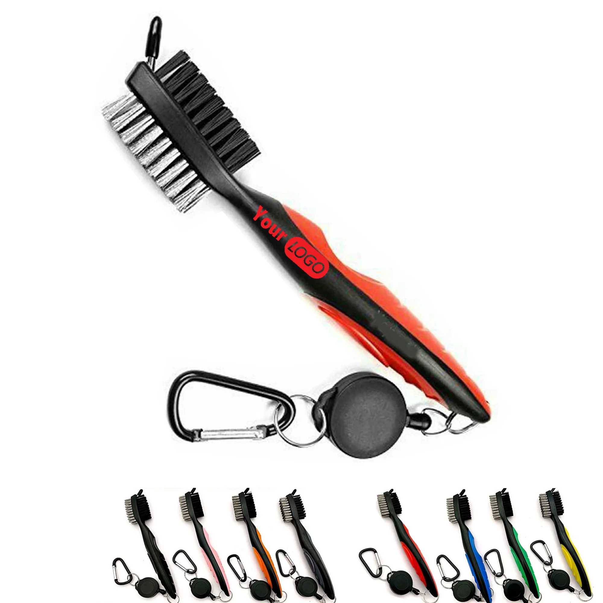 Double Heads Golf Brush 1