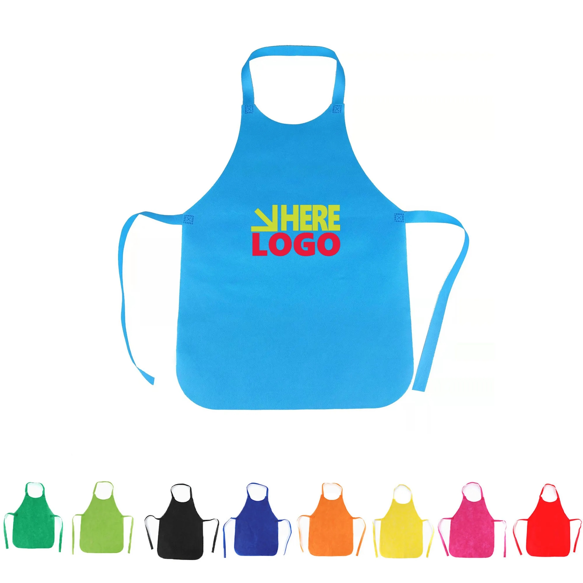 Custom Kid Non Woven Apron 7