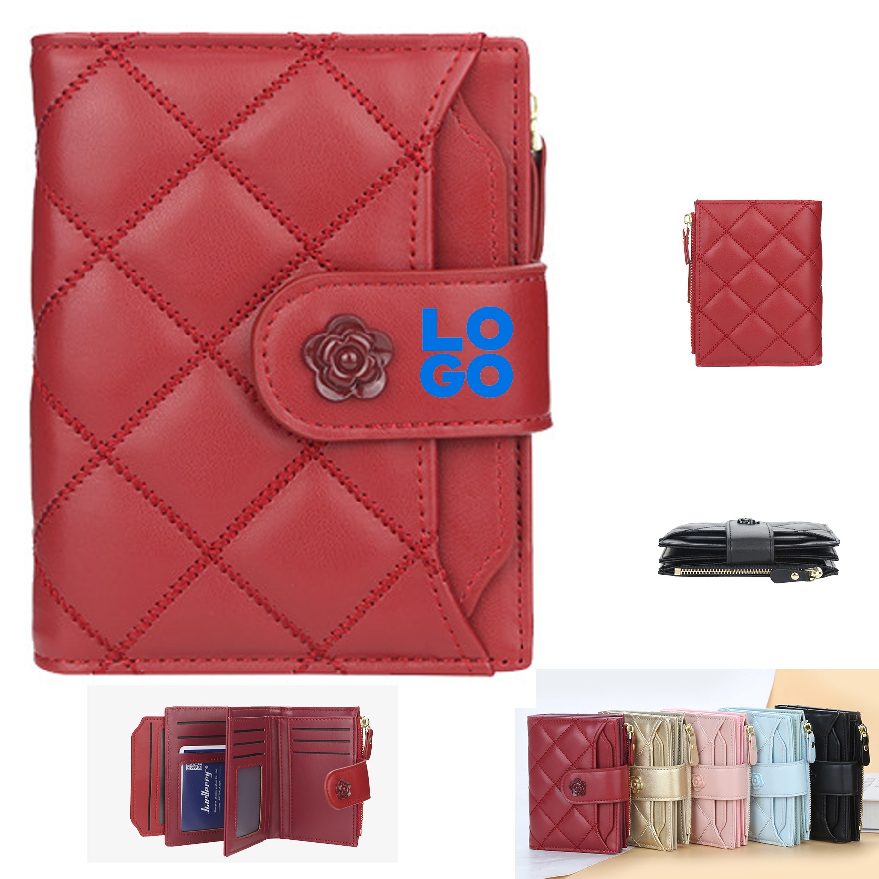 Women's Small Leather Wallet 2