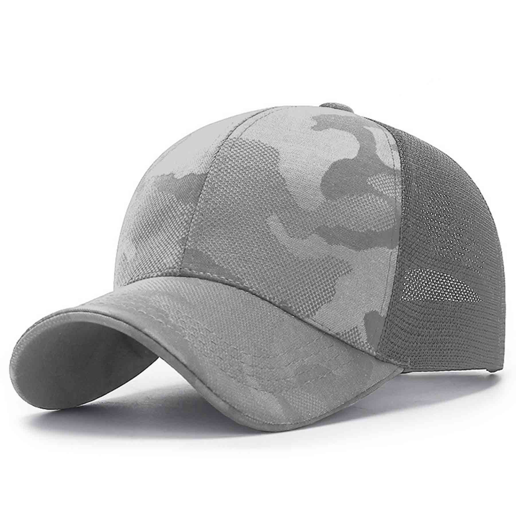 Camouflage Mesh 6 Panel Trucker Baseball Cap 6