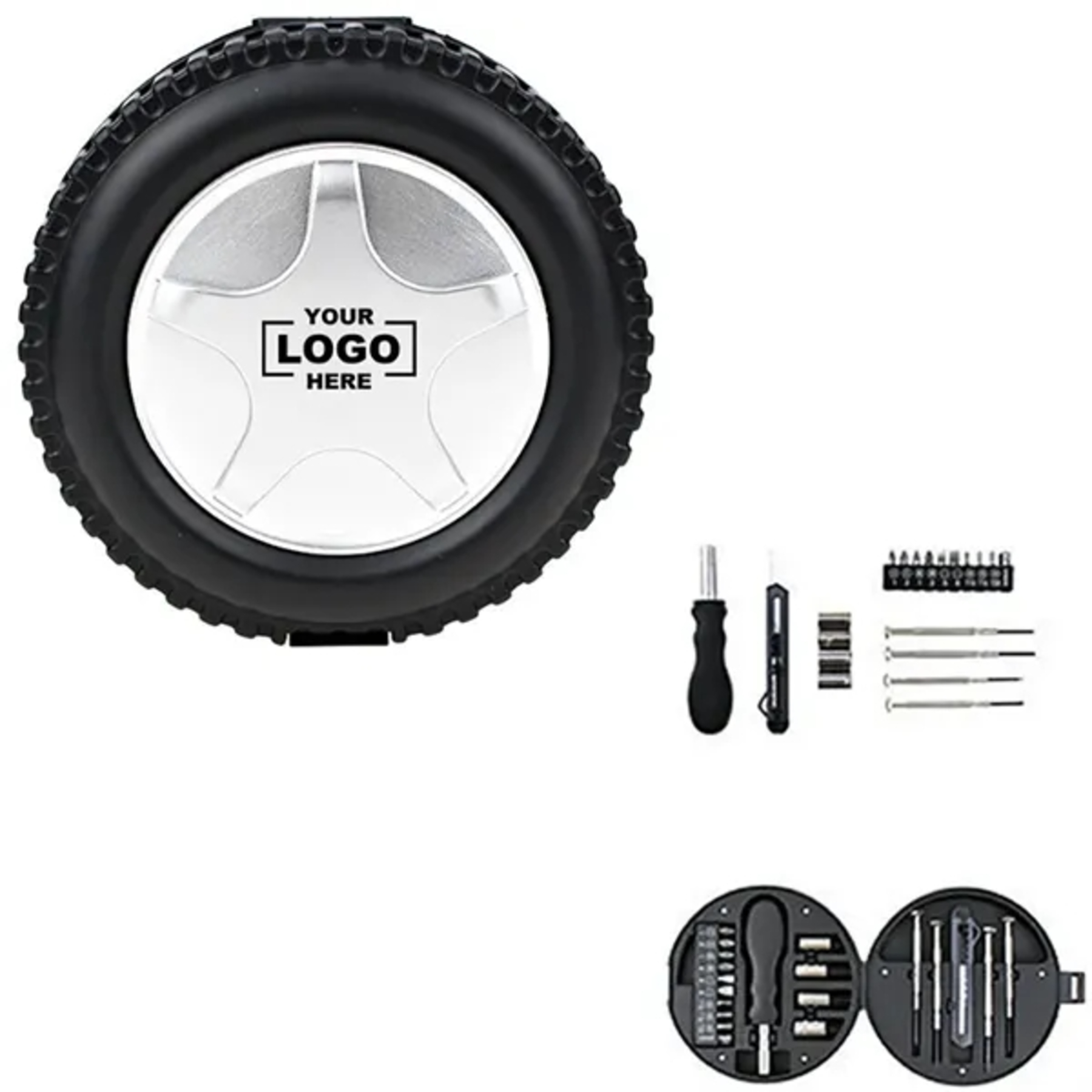 Carbon Steel Tool Set with Storage Box
 1