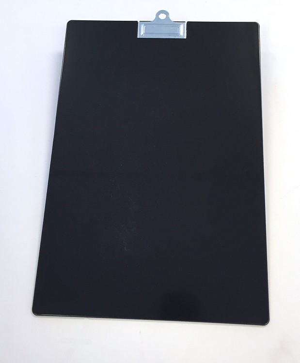 Letter Size Clipboard w/Dual Power Calculator Clip 37