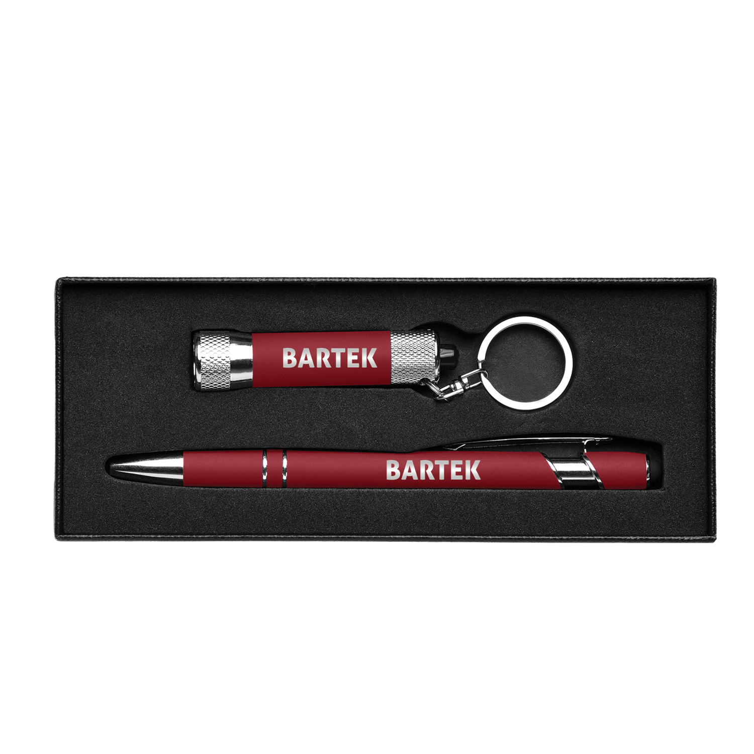 Vector Pen with Flashlight Window Gift Box Set 3