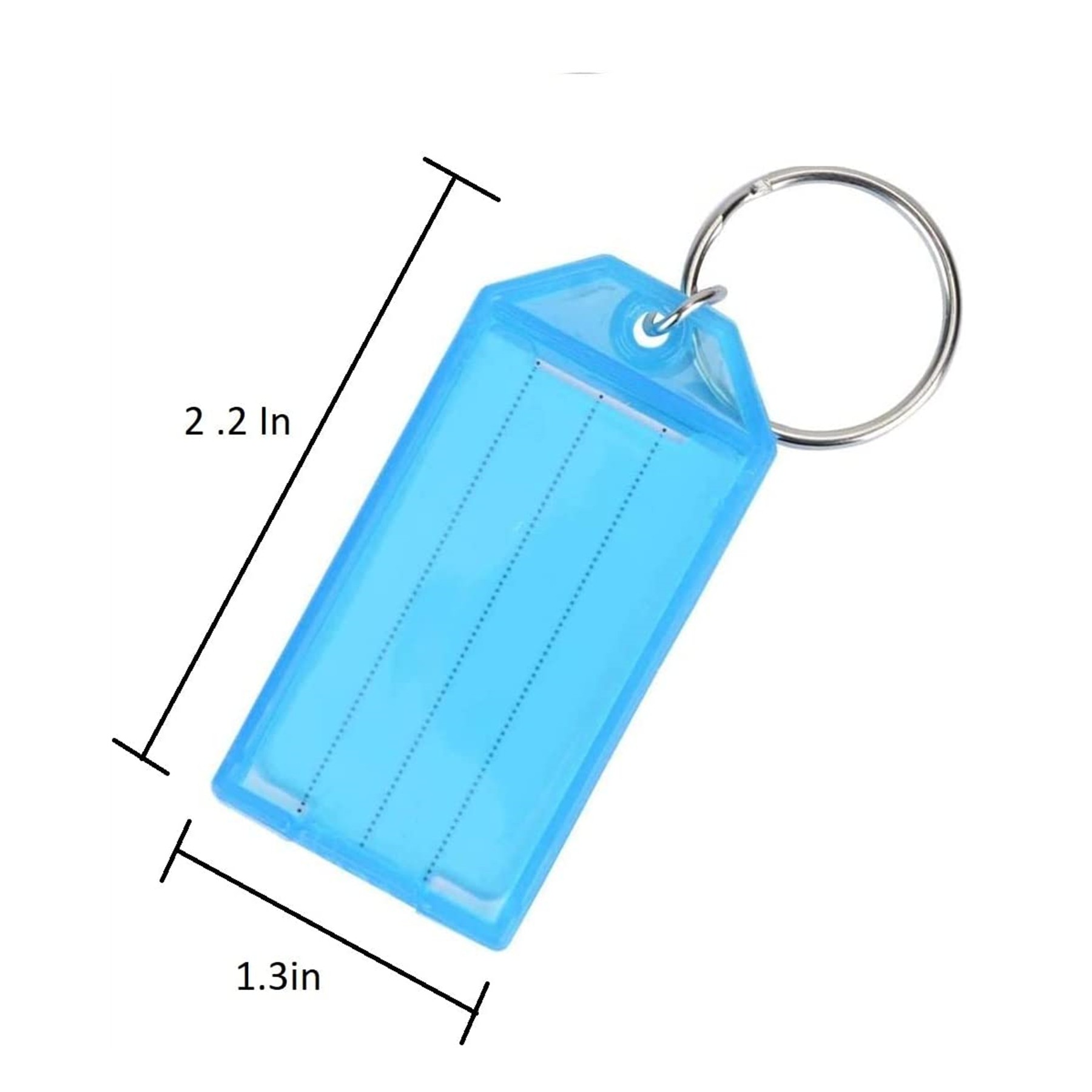 Plastic Key Ring Tags 2