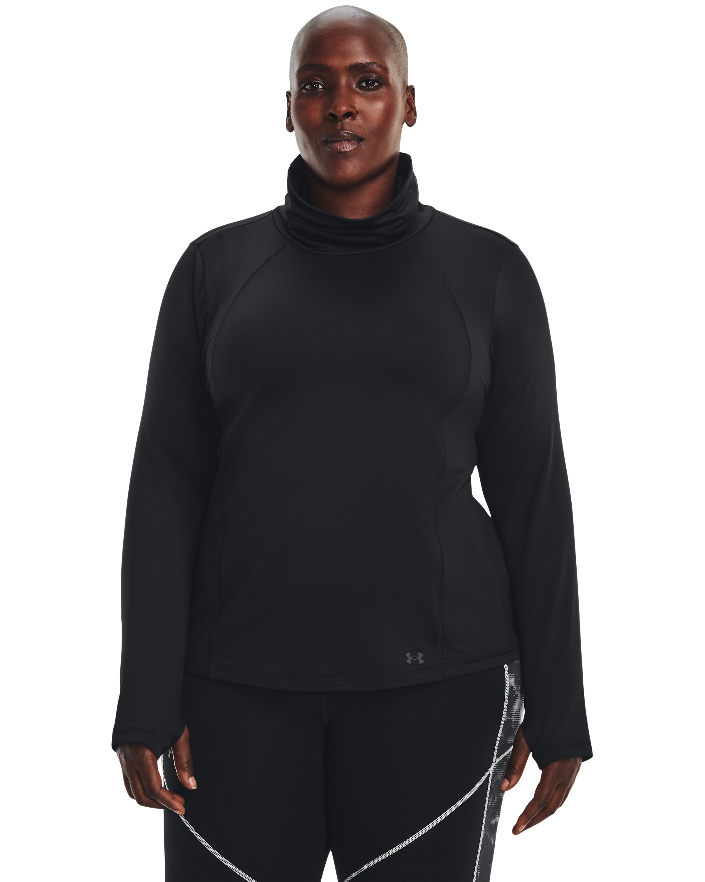 Women's UA Meridian Cold Weather Funnel Neck 2